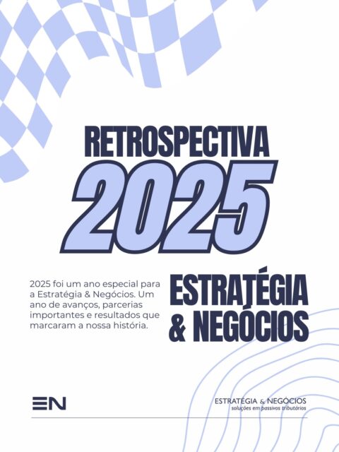 2025 foi um ano que consolidou a força da nossa atuação. Avançamos em novos estados, conduzimos negociações decisivas e estivemos presentes nos momentos que mais exigiam técnica, responsabilidade e visão.

De acordos históricos no ICMS a resultados que preservaram empregos e mantiveram empresas em movimento, cada conquista reforça o propósito que guia a Estratégia & Negócios há 37 anos: transformar o futuro com segurança, método e relações de confiança.

Seguimos preparados para um 2026 ainda maior.

#EstratégiaeNegócios