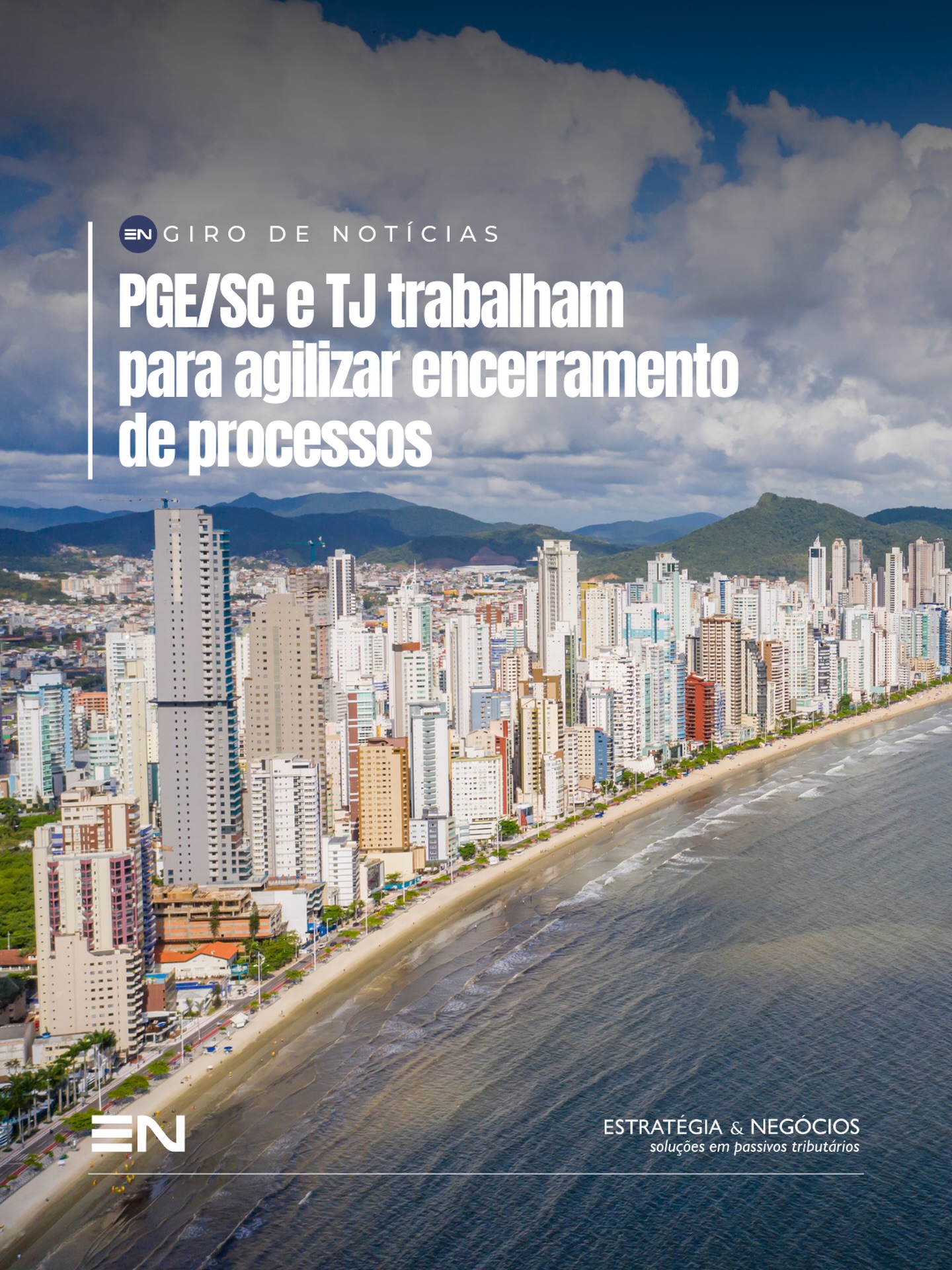 PGE/SC e Tribunal de Justiça alinharam estratégias para acelerar o encerramento de processos por meio de acordos. A iniciativa aposta em modelos mais ágeis de negociação, como a Transação por Adesão, reduzindo litígios, custos e o tempo de espera para empresas e cidadãos.

O movimento reforça uma tendência clara: soluções consensuais, planejadas e eficientes ganham cada vez mais espaço na gestão de passivos públicos e tributários.

É nesse cenário que a Estratégia & Negócios atua, estruturando negociações, acordos e soluções personalizadas para empresas que buscam segurança, previsibilidade e resultados reais.

#EstratégiaeNegócios #GirodeNotícias #ICMS #NegociaçãoTributária