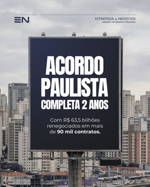 Nos últimos anos, a transação tributária ganhou espaço como uma alternativa estratégica às execuções fiscais tradicionais.
Um exemplo é o Acordo Paulista, conduzido pela Procuradoria Geral do Estado de São Paulo. Em dois anos de funcionamento, o programa já viabilizou mais de 93 mil acordos, com cerca de R$ 63,5 bilhões em débitos renegociados no estado.
Os números mostram uma mudança relevante na forma como o poder público tem tratado a dívida ativa: cada vez mais, modelos estruturados de negociação passam a substituir uma lógica baseada exclusivamente no contencioso judicial.
Nesse cenário, a gestão do passivo tributário deixa de ser apenas uma questão jurídica e passa a exigir análise estratégica, planejamento financeiro e estruturação adequada das propostas de negociação.
Na Estratégia & Negócios, acompanhamos de perto iniciativas como essa para apoiar empresas na avaliação de oportunidades, estruturação de acordos e condução de negociações tributárias de forma técnica e estratégica.
#EstratégiaeNegócios #TransaçãoTributária #DívidaAtiva #GestãoTributária